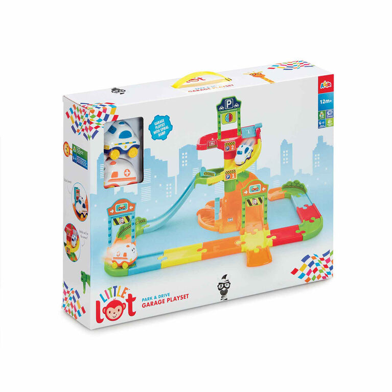 Little Lot - Park & Drive Garage Playset - Notre exclusivité