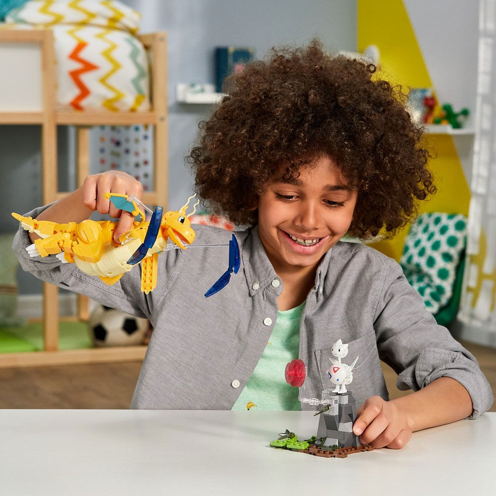 pokemon mega construx dragonite