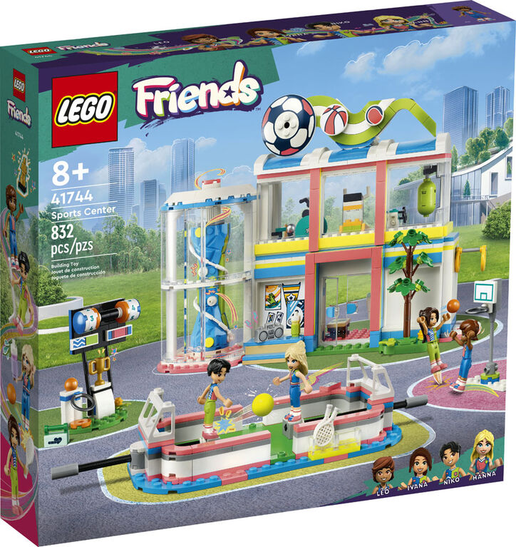 LEGO Friends Sports Center 41744 Building Toy Set (832 Pieces)