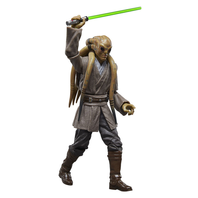 Star Wars The Black Series Kit Fisto, Star Wars: Revenge of the Sith 20th Anniversary Collectible 6 Inch Action Figure