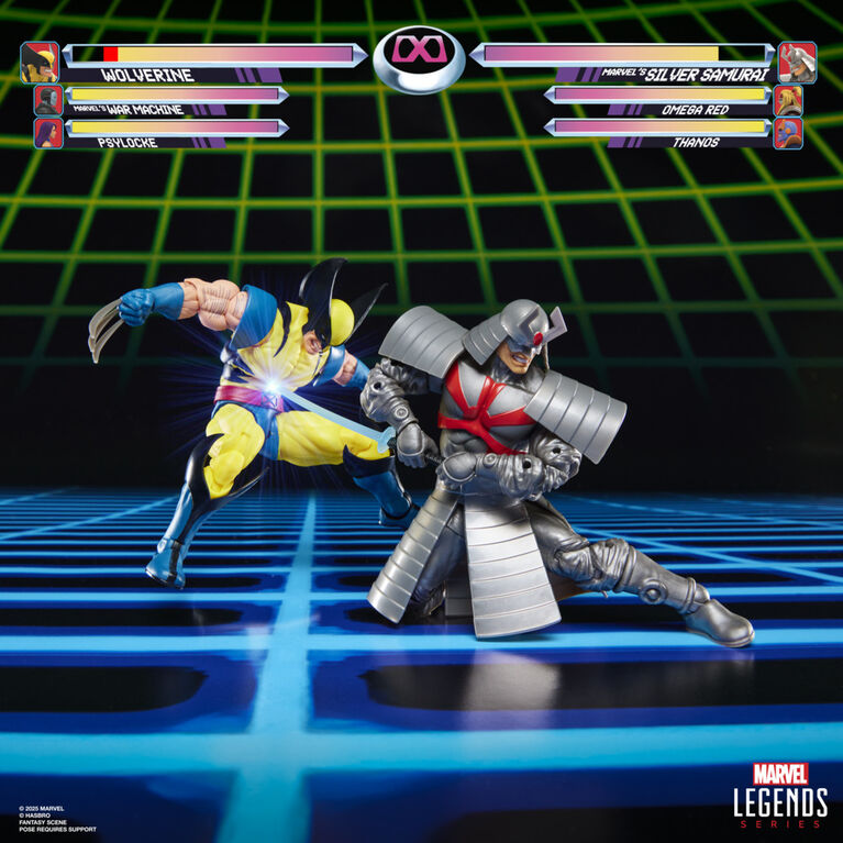 Marvel Legends Series Gamerverse Wolverine vs Marvel's Silver Samurai Action Figure Collectibles Marvel Legends Series Gamerverse Wolverine vs Marvel's Silver Samurai Action Figure Collectibles