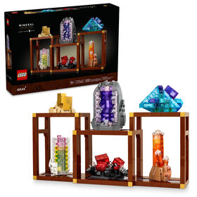 LEGO Ideas Mineral Collection Building Set for Adults - Customizable Bedroom or Office Décor - 21362
