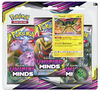 Pokemon Sun & Moon 11 "Unified Minds" 3-Pack Blister - Vikavolt