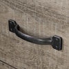 Tassio 1-Drawer Nightstand Weathered Oak