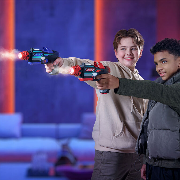 Vapor Strike Vapor Blasters 2 Player Pack, Lights, Sounds & Vapor Effects, Laser Tag Style Battle (Set of 2 Blasters)