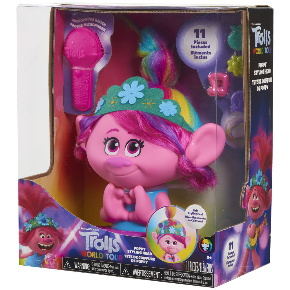trolls styling head