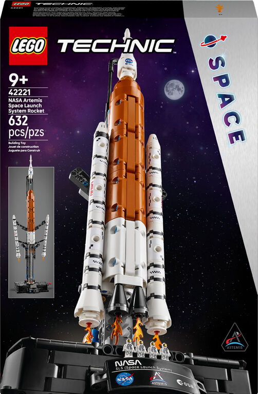 LEGO Technic La Fus&eacute;e du Syst&egrave;me de Lancement Spatial NASA Artemis, Ensemble pour Enfants 42221