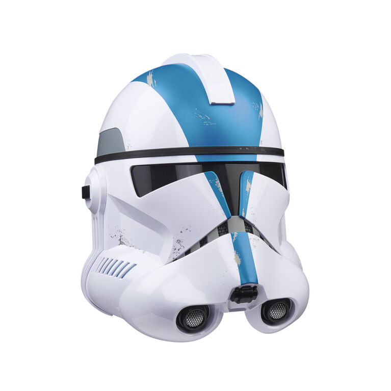 Star Wars The Black Series Clone Trooper (501st Legion) Premium Electronic Helmet, Adult Roleplay Item