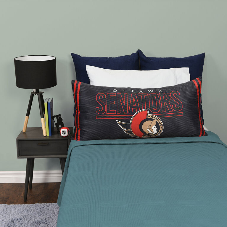 NHL Ottawa Senators Oreiller de corps 18 x 36 po