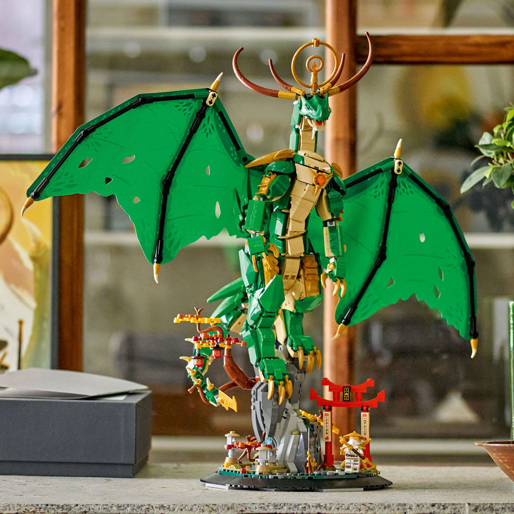 LEGO NINJAGO The Guardian Dragon Building Toy - Model Building Kit for Teens, Ages 14+ - 71847