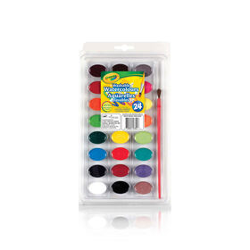 24 couleurs à l'eau lavables Crayola