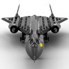Dragon Blok -  Force Aerienne: Avion-Espion Noir SR71 - Notre exclusivité