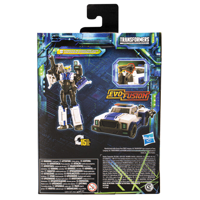 Transformers Legacy Evolution Deluxe Class Robots in Disguise 2015 Universe Strongarm 5.5 Inch Action Figure
