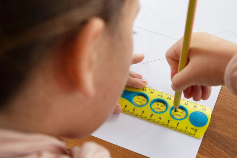 Maped Ruler Kidy''Grip 30Cm 12"