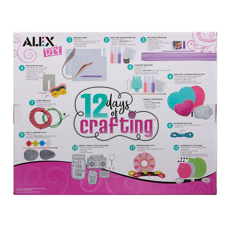 Alex DIY 12 Days Of Crafting - English Edition