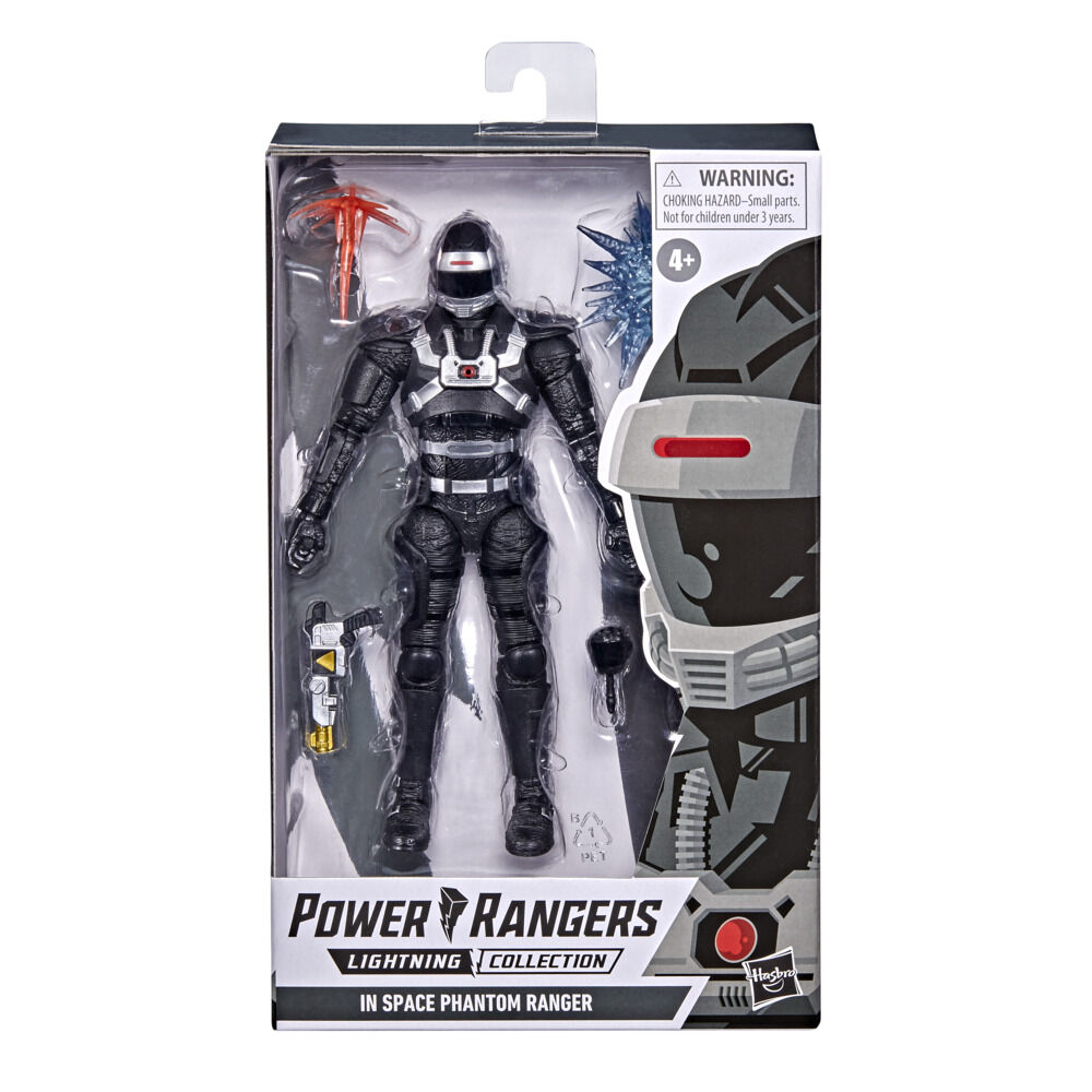 Power Rangers Lightning Collection In Space Phantom Ranger 6-Inch Premium Collectible Action Figure