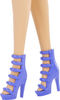 Poupée Barbie Fashionistas n°177 avec Robe Color Block à Fleurs et Manches Bouffantes