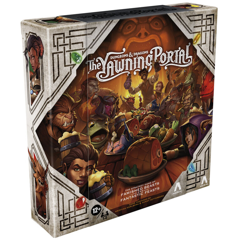 Dungeons and Dragons:The Yawning Portal, jeu de stratégie DandD pour 1 à 4 joueurs, jeu de plateau DandD pour la famille