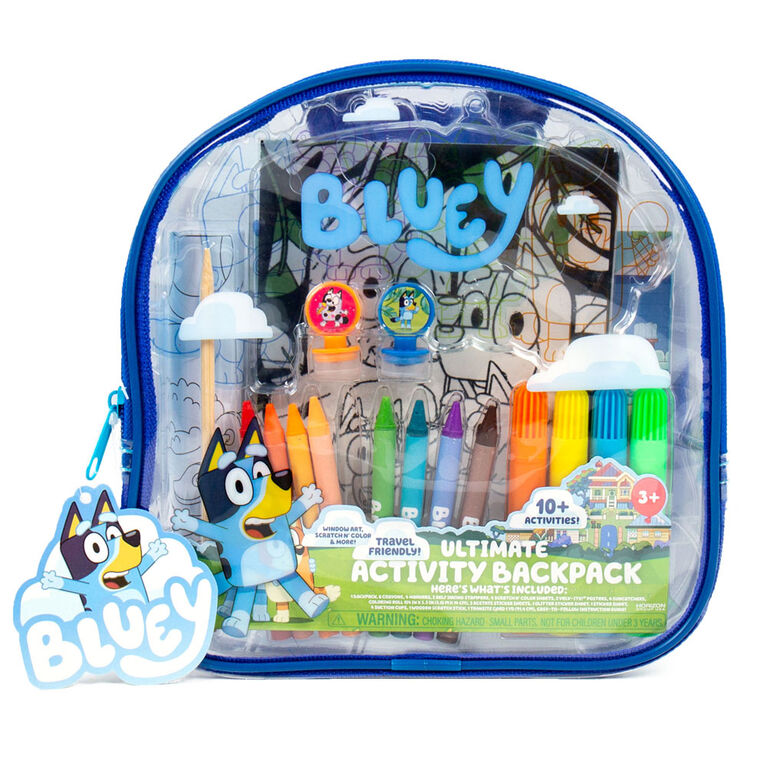 Bluey Ultimate Activity Backpack - English Edition