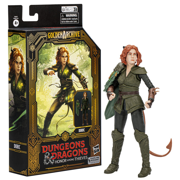 Dungeons and Dragons : L'honneur des voleurs, Golden Archive, figurine de collection Doric de 15&nbsp;cm, figurines D&D de 15&nbsp;cm