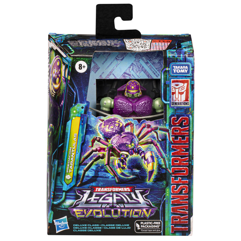 Transformers Legacy Evolution Deluxe Predacon Tarantulas 5.5 Inch Action Figure
