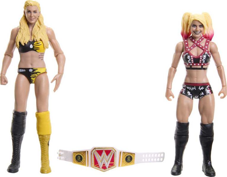 WWE Charlotte Flair vs Alexa Bliss Championship Showdown 2-Pack
