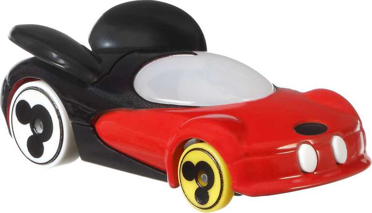 Hot Wheels Mickey Mouse Character Car, Collectible 1:64 Scale Toy Car Inspired by Popular Disney Entertainment