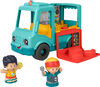 Fisher-Price Little People Serve It Up Food Truck Musical Toddler Toy Vehicle, Multilanguage Version