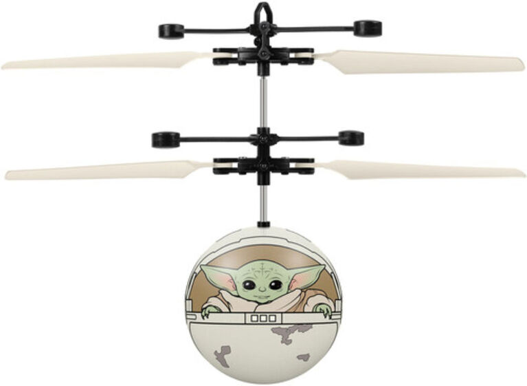 Hélicoptère UFO avec tête sculptée de Baby Yoda 'L'Enfant' de Star Wars : The Mandalorian - Édition anglaise