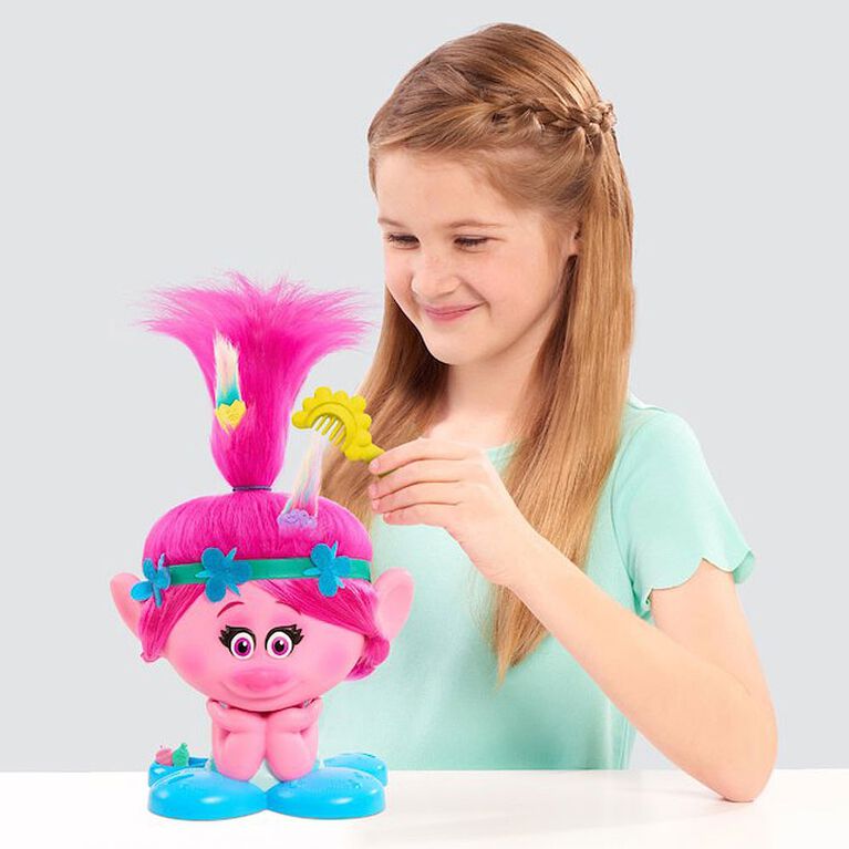 Station de Coiffure de Popy Trolls.