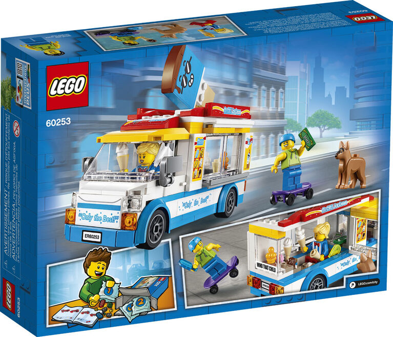 LEGO City Great Vehicles Ice-Cream Truck 60253 (200 pieces)