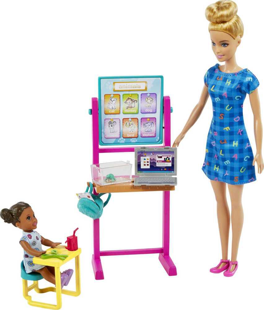 Barbie teacher shop