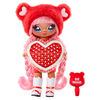 Na Na Na Surprise Valentina Moore - Red Teddy Bear-Inpired 7.5" Fashion Doll