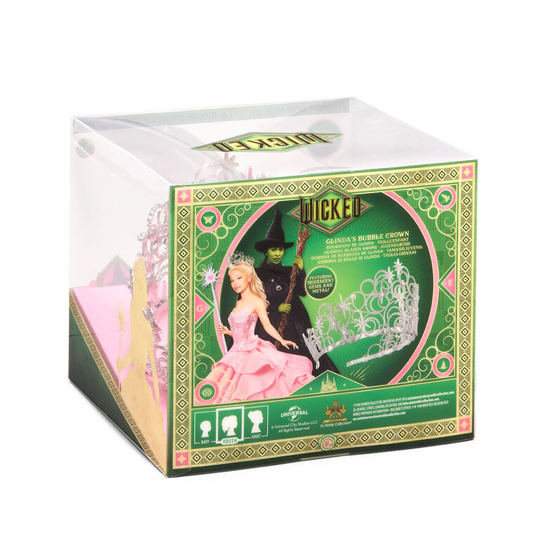 The Noble Collection Wicked Glinda's Bubble Crown - English Edition