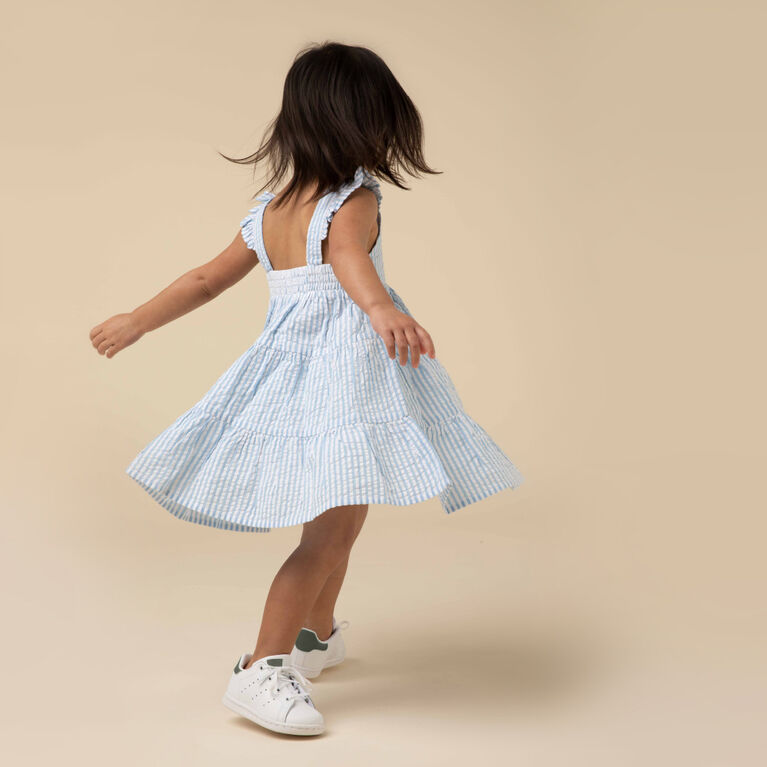 Tiered Dress Short Sleeve