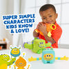 Cube en peluche sensoriel - Hugo