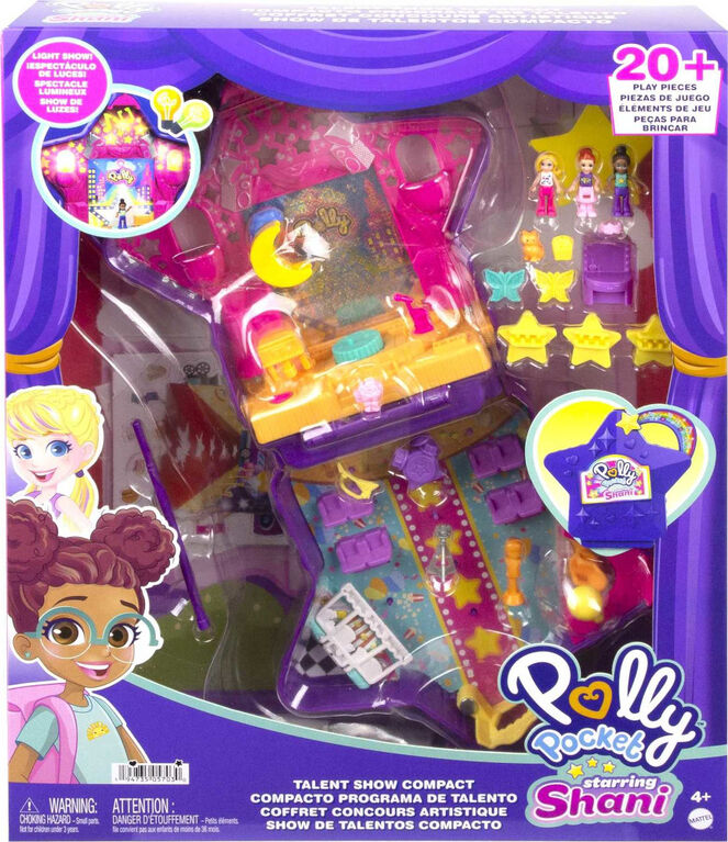 Polly Pocket Starring Shani Talent Show Compact