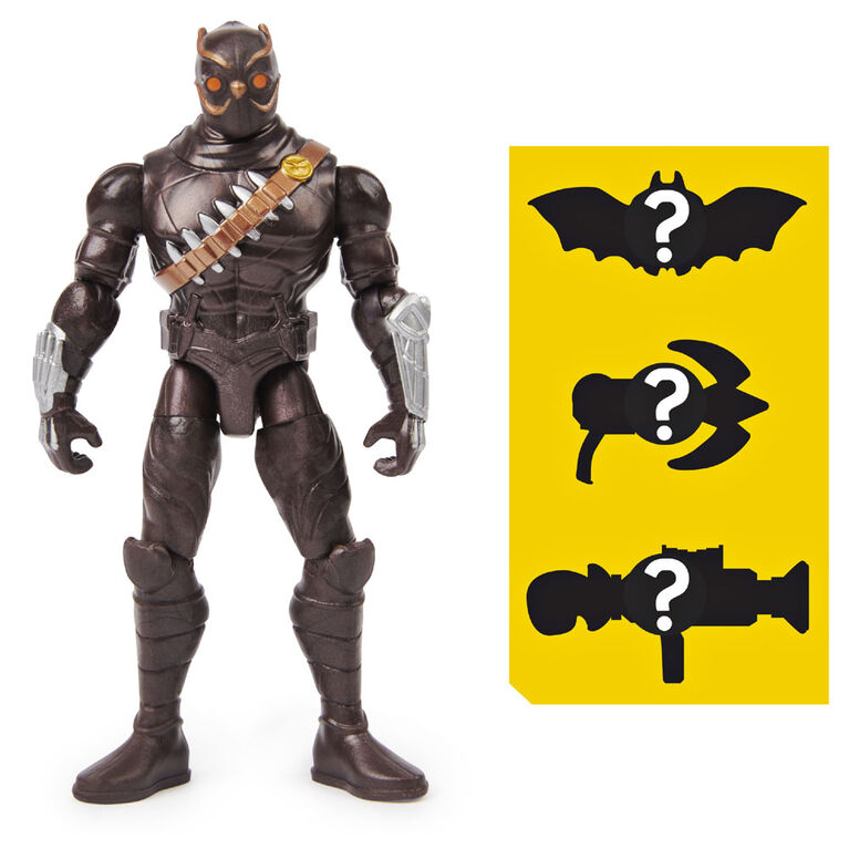 Batman 4-inch Talon Action Figure with 3 Mystery Accessories, Mission 3