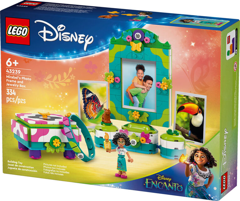 LEGO Disney Encanto Mirabel's Photo Frame and Jewelry Box Toy 43239