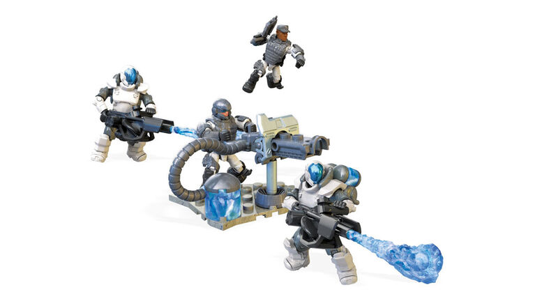 Mega Construx - Halo - Escadron Blizzard de l'UNSC, équipe d'intervention de Soldats Cryo