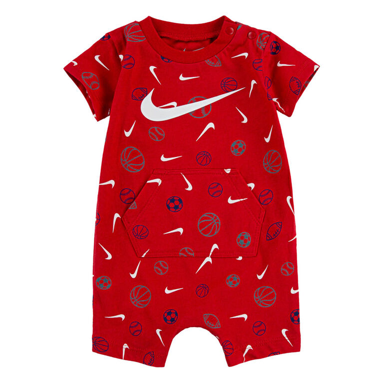 Combinaision Imprimer Nike - Rouge