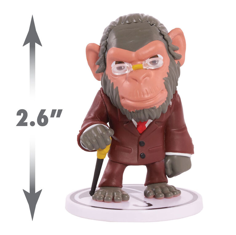 Figurine Stylisée de 6 cm (2,5 pouces) à Collectionner de Umbrella Academy - Pogo - Notre exclusivité