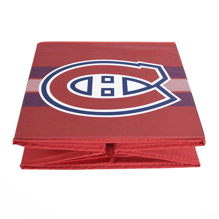 NHL Montreal Canadiens Foldable Storage Basket Bin Containers (Pack of 3)