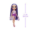 Poupée Rainbow High Swim & Style Violet (violette) de 11 po (28 cm)