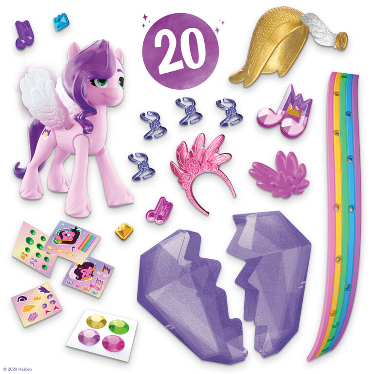 My Little Pony: A New Generation Movie Crystal Adventure Princess Petals - Pink Pony