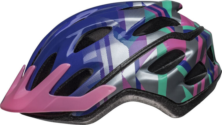 Youth Cadence Purple/Teal Helmet