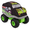 Monster Jam, Official Grave Digger Plush Remote Control Monster Truck with Soft Body and 2-Way Steering