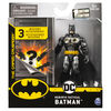 BATMAN, 4-Inch Rebirth Tactical BATMAN Action Figure with 3 Mystery Accessories, Mission 2