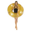 48" Gold Hologrpahic Glitter Pool Tube