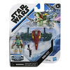 Star Wars Mission Fleet, Boba Fett Capture in the Clouds, classe équipement, figurine de 6 cm avec véhicule